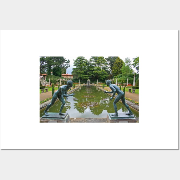 Italian Garden, Compton Acres Wall Art by RedHillDigital